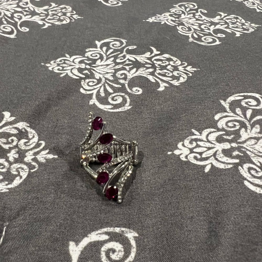 Purple Expandable Ring  